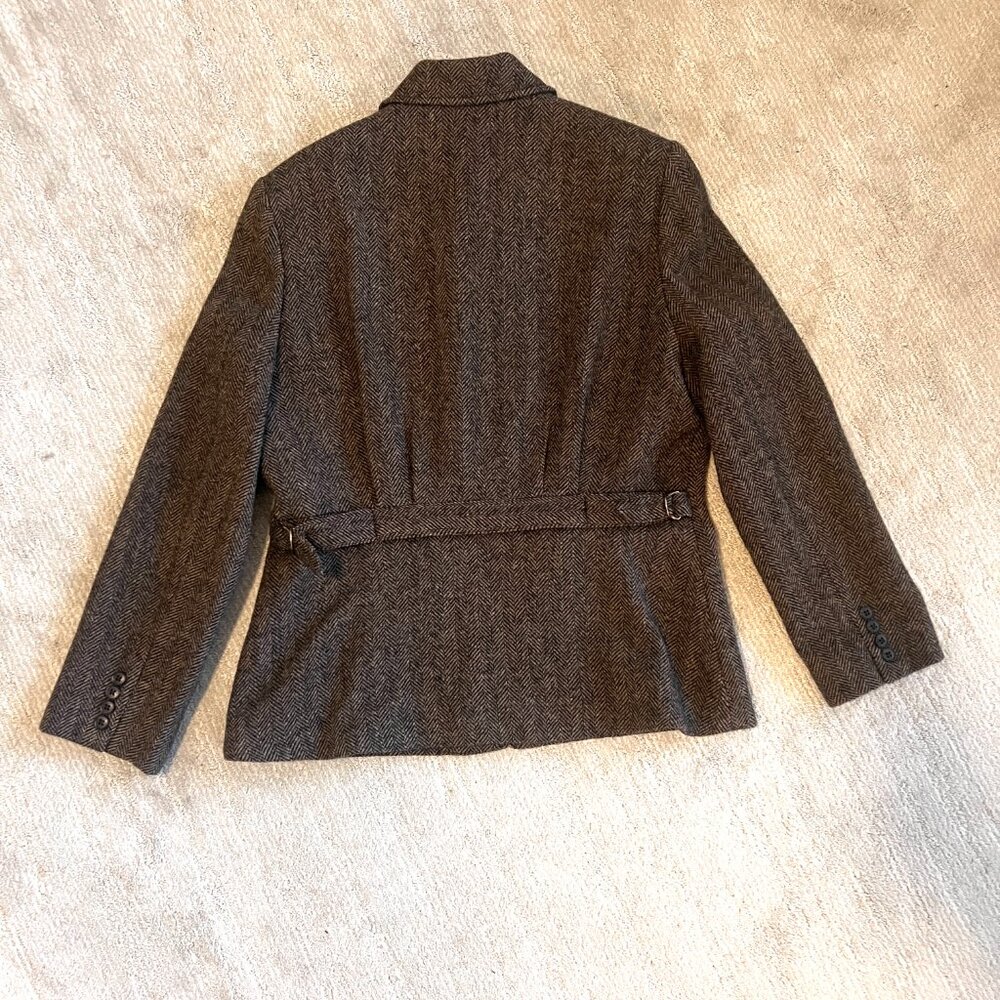 Lauren - Ralph Lauren - Wool Blazer - Suit Jacket - Zip Up - Size 12 - Picture 2 of 15